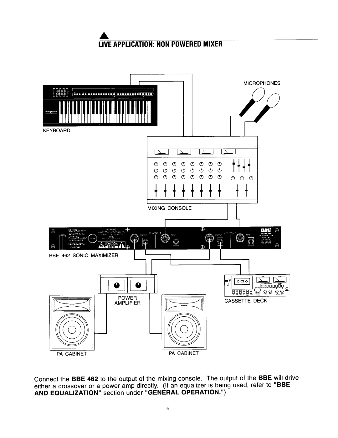 BBE BBE 462 manual 