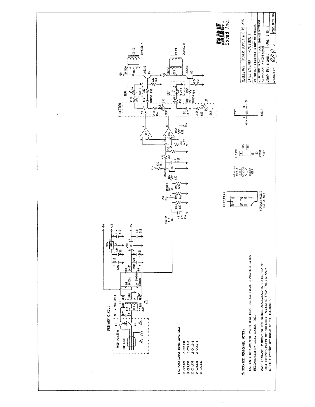 BBE BBE 822 manual 