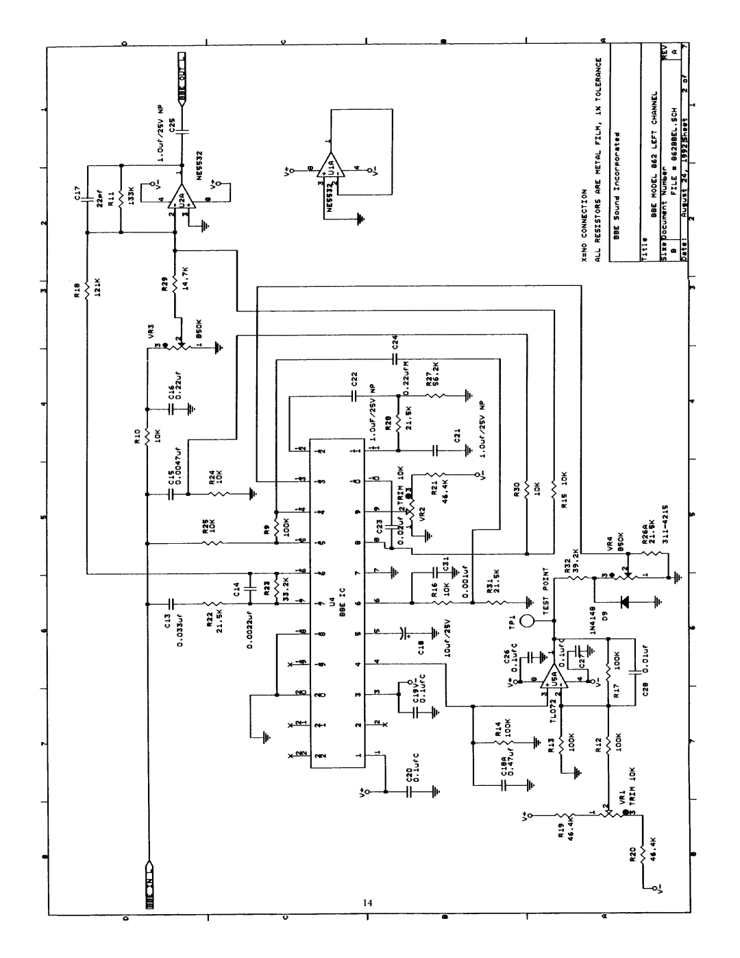 BBE BBE 862 manual 