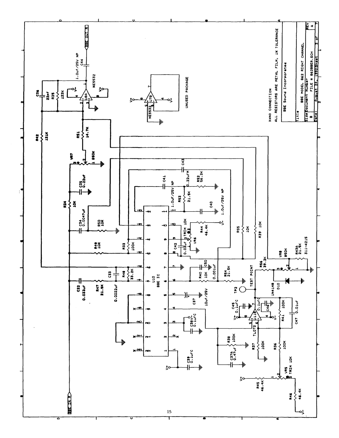 BBE BBE 862 manual 