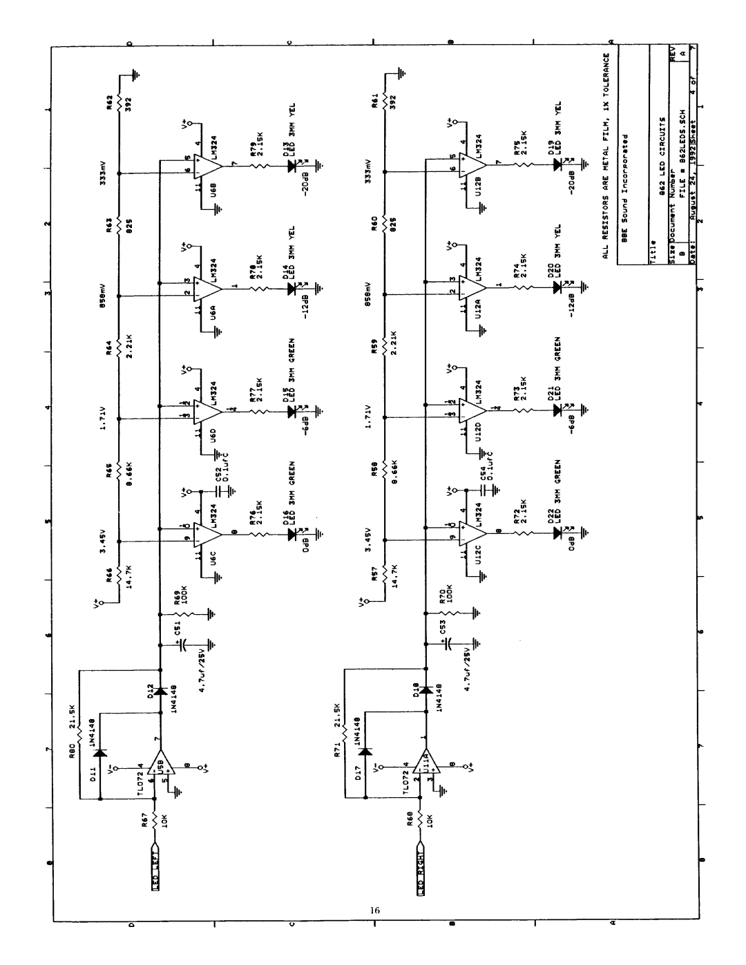 BBE BBE 862 manual 