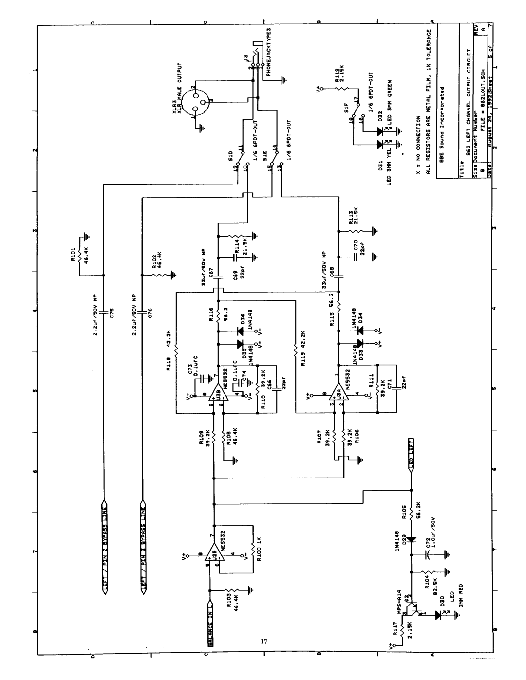 BBE BBE 862 manual 