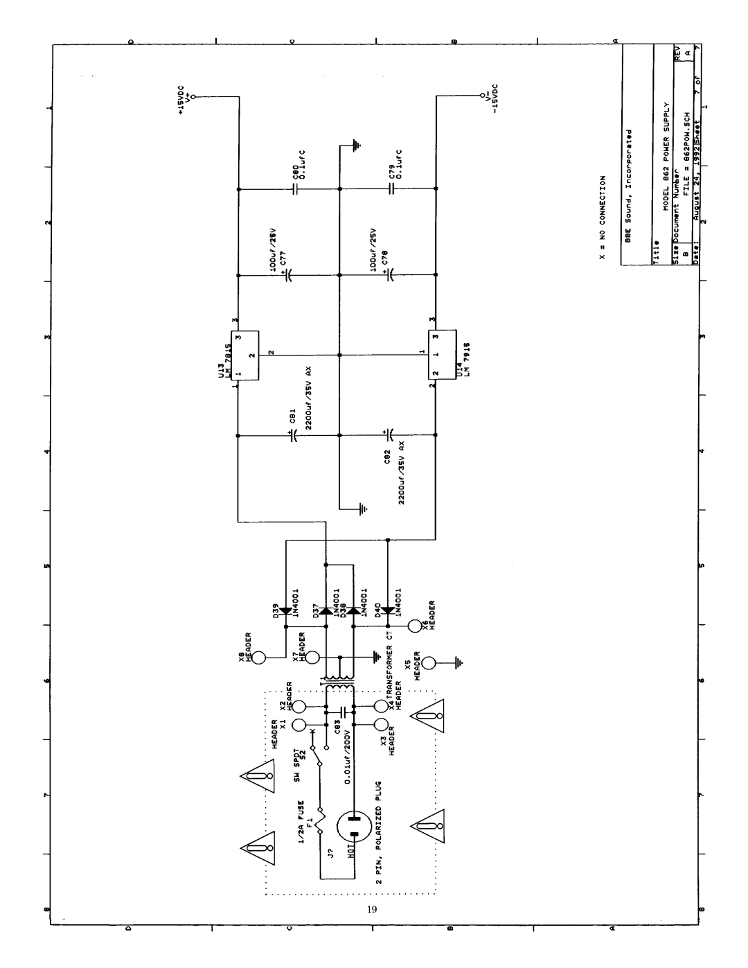 BBE BBE 862 manual 