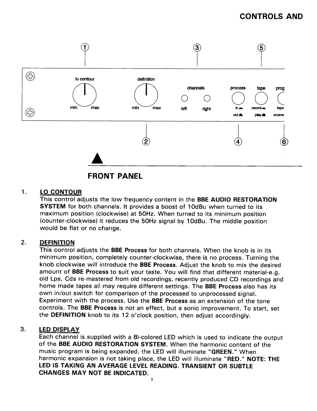 BBE BBE ARS manual 