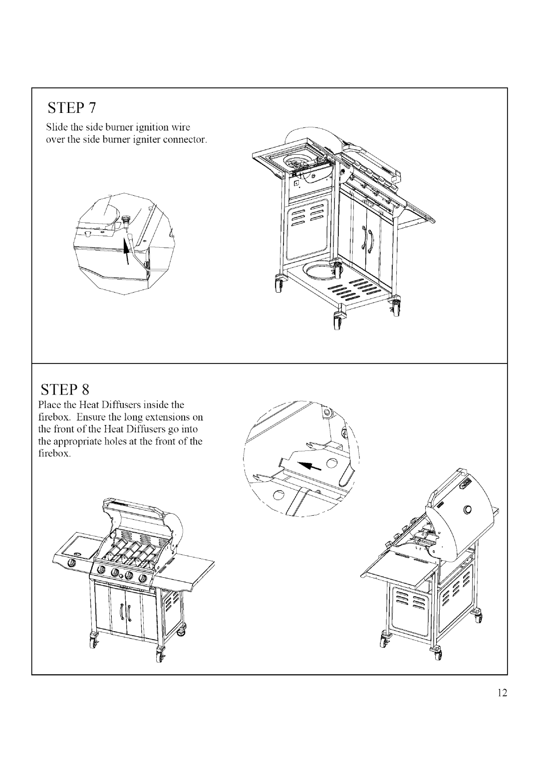 BBQ Pro BQ52006, BQ04023-2 manual Step 