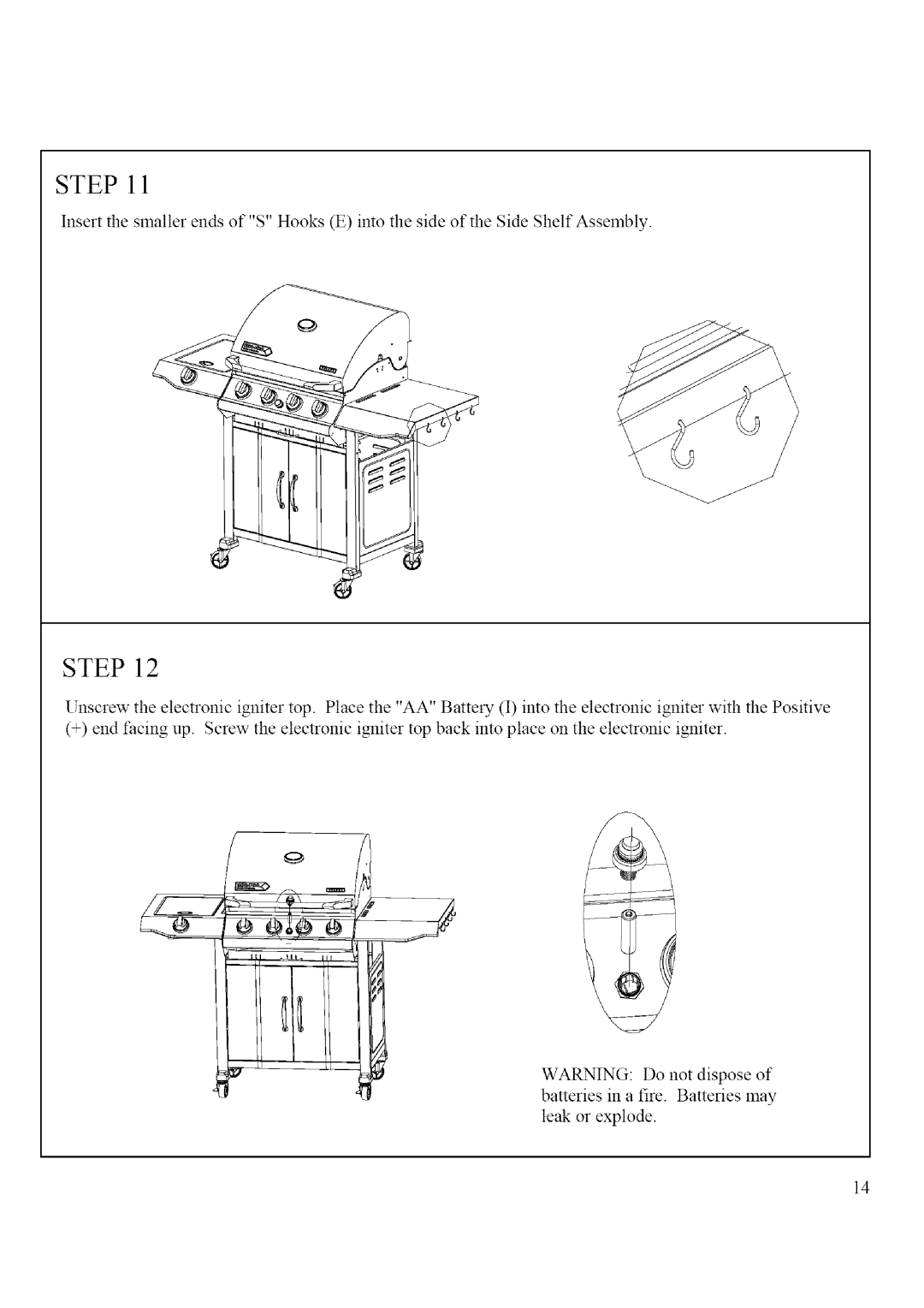 BBQ Pro BQ52006, BQ04023-2 manual Onotpo 