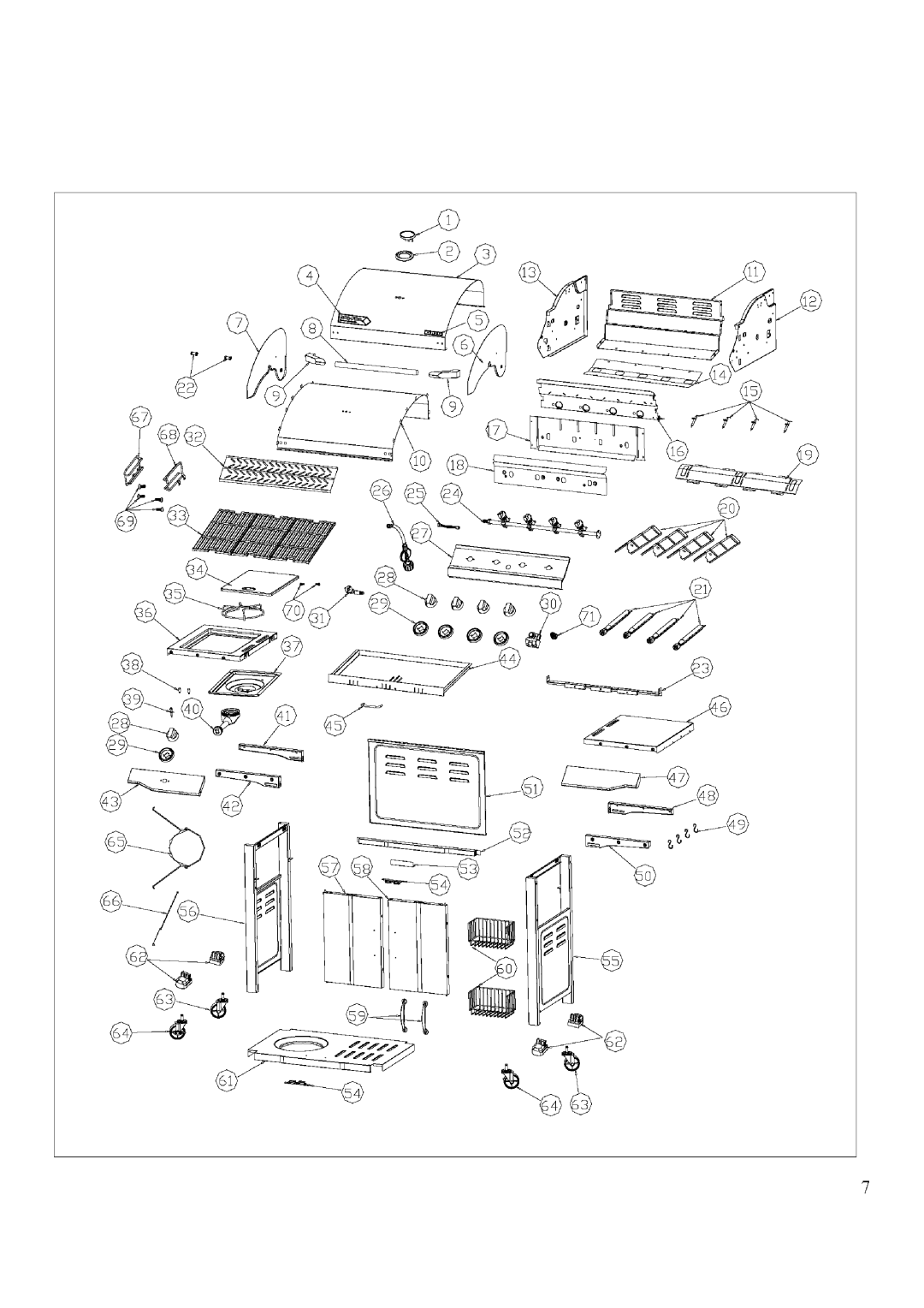 BBQ Pro BQ04023-2, BQ52006 manual 