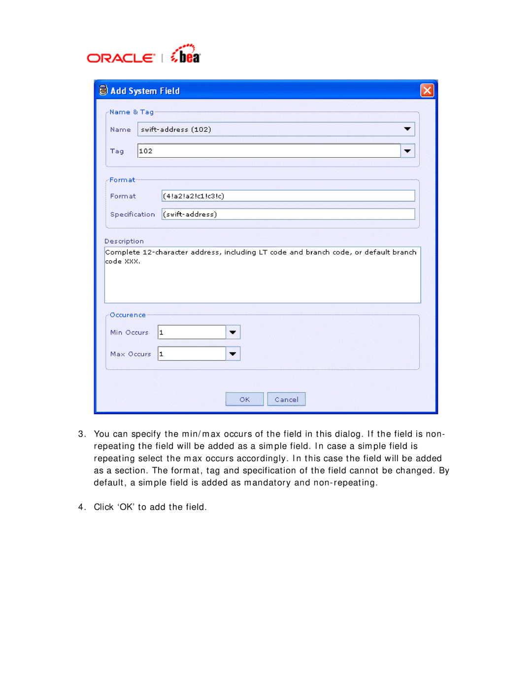 BEA SWIFT Adapter manual 