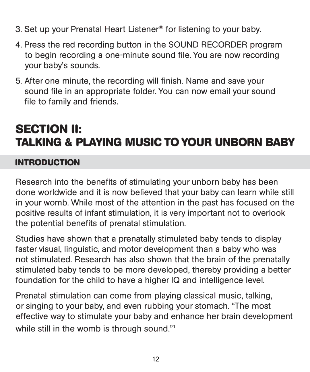 Bebe Sounds Be005 instruction manual Section 