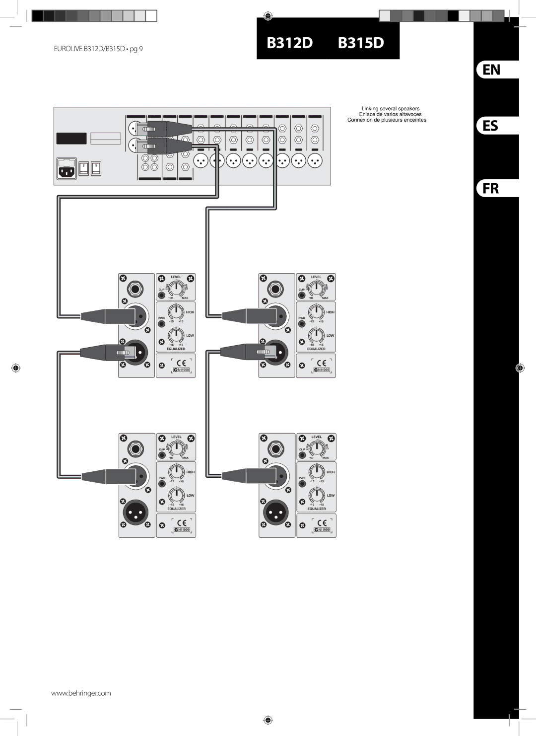 Behringer manual B312D B315D 