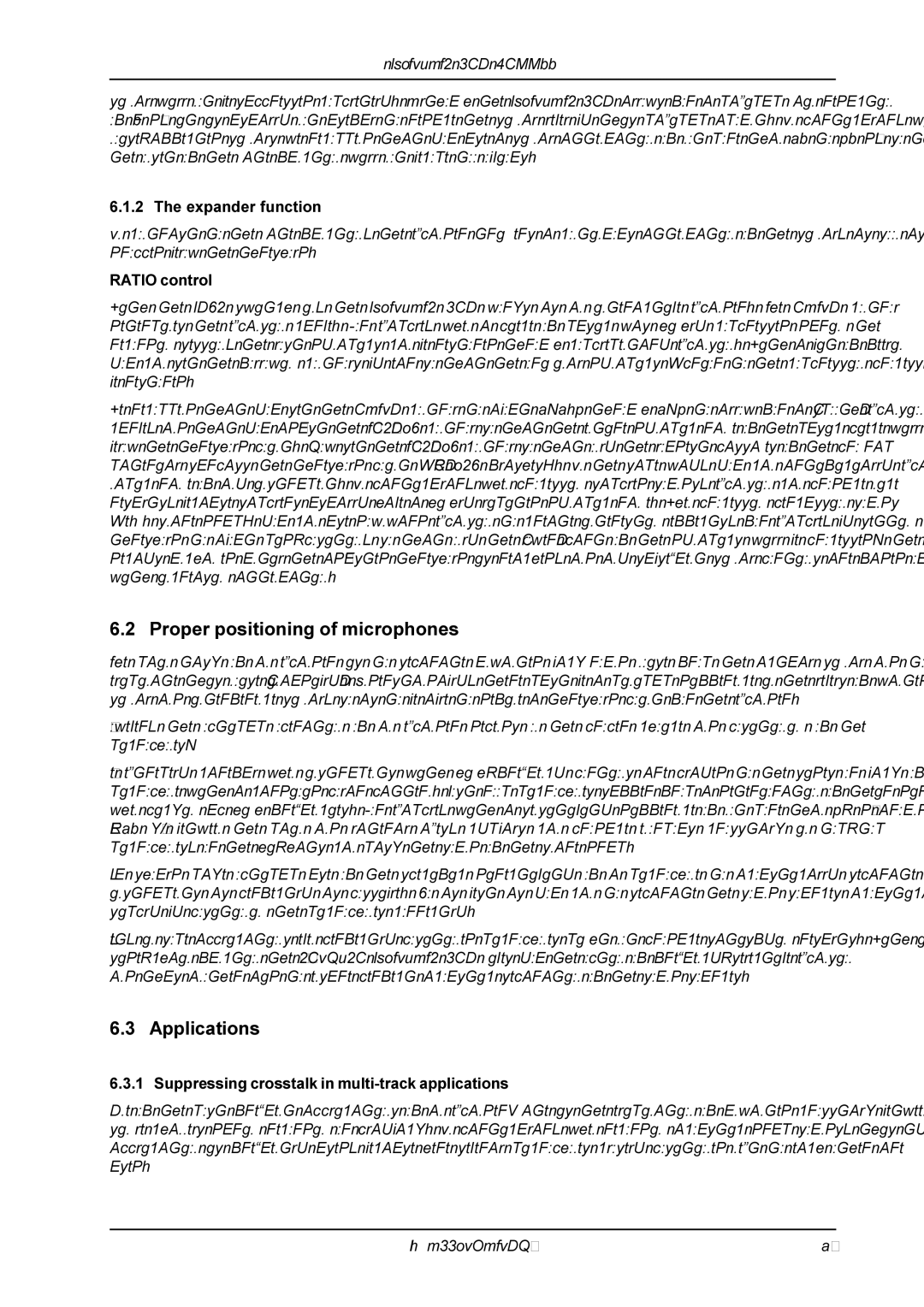 Behringer XR4400 manual Proper positioning of microphones, Applications 