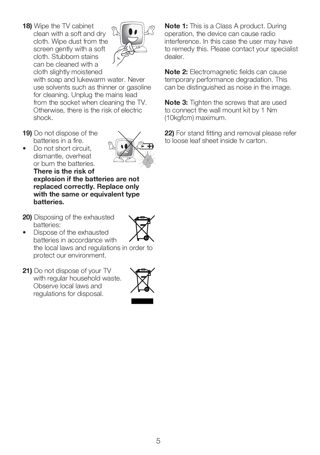 Beko 22WLP530HID operating instructions 