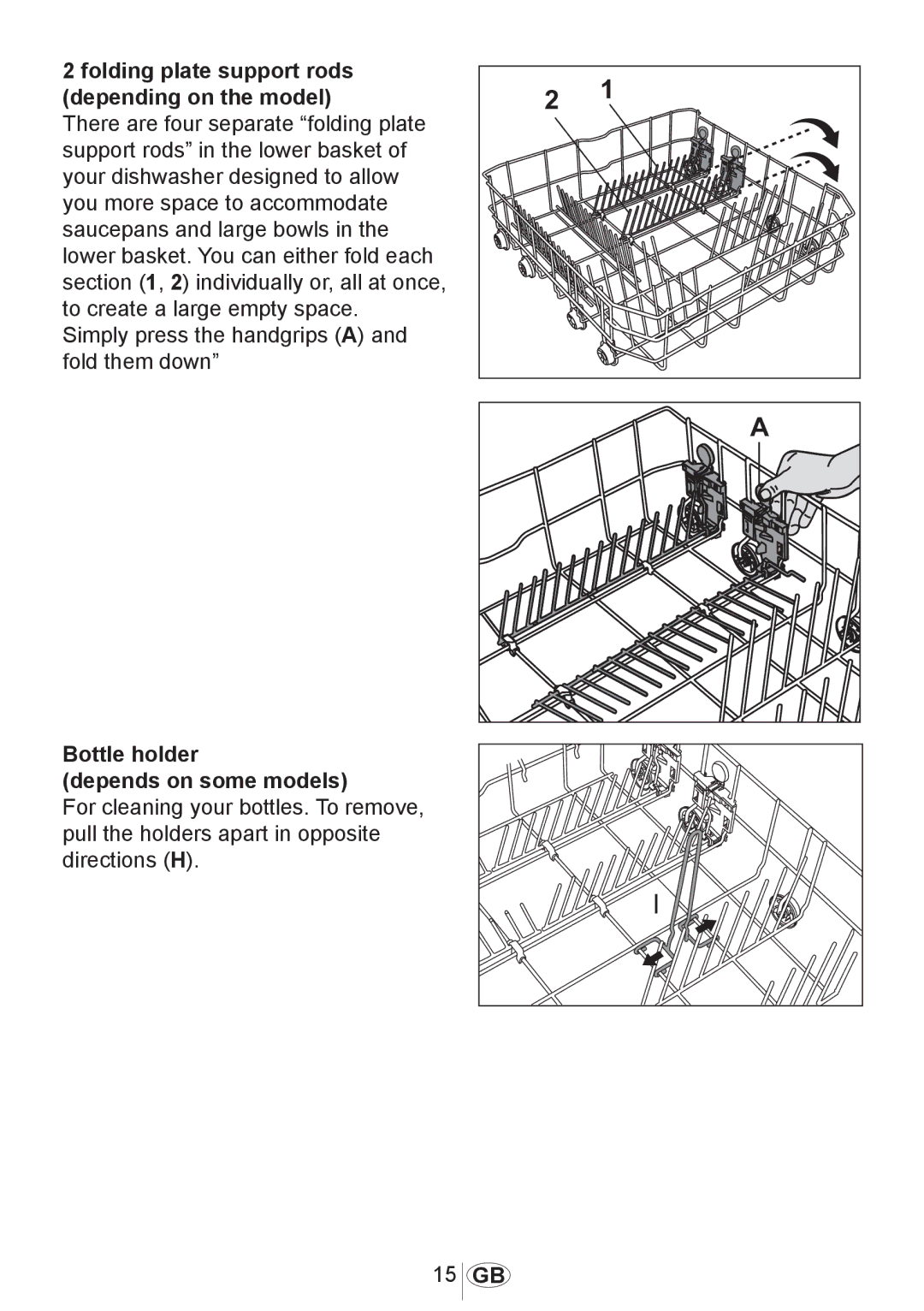 Beko 3905 MI instruction manual Bottle holder Depends on some models 