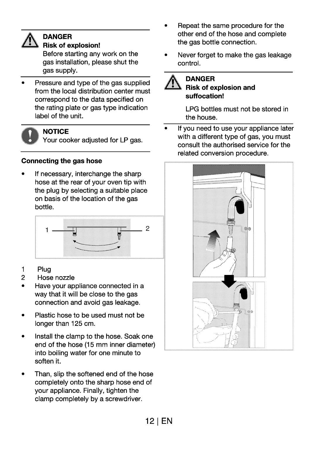 Beko 6330 E manual 