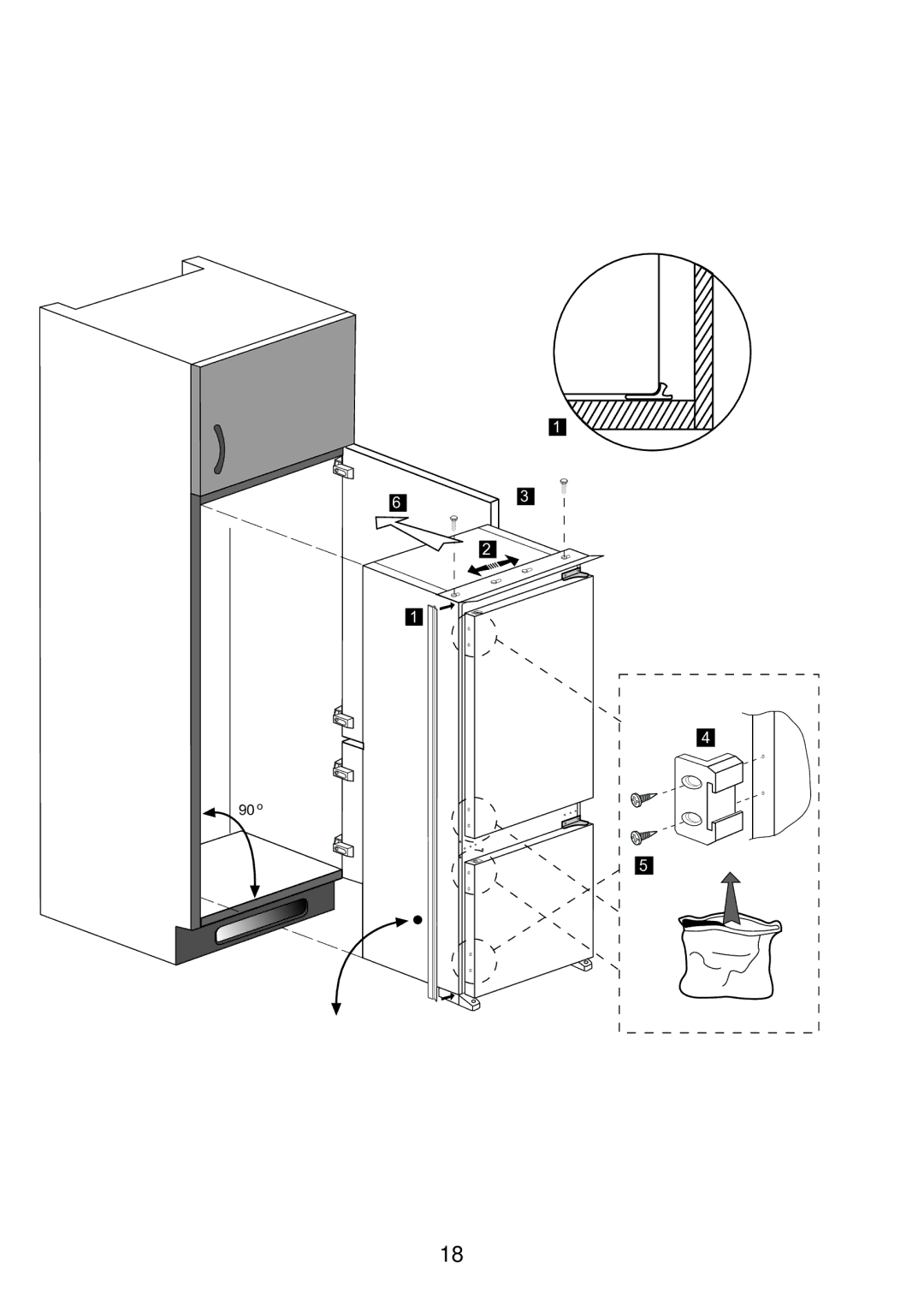 Beko BC73 F manual 90 o 