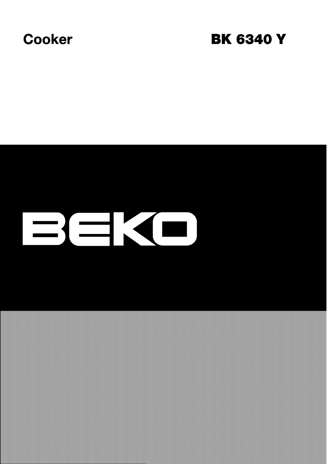 Beko BK 6340 Y manual 