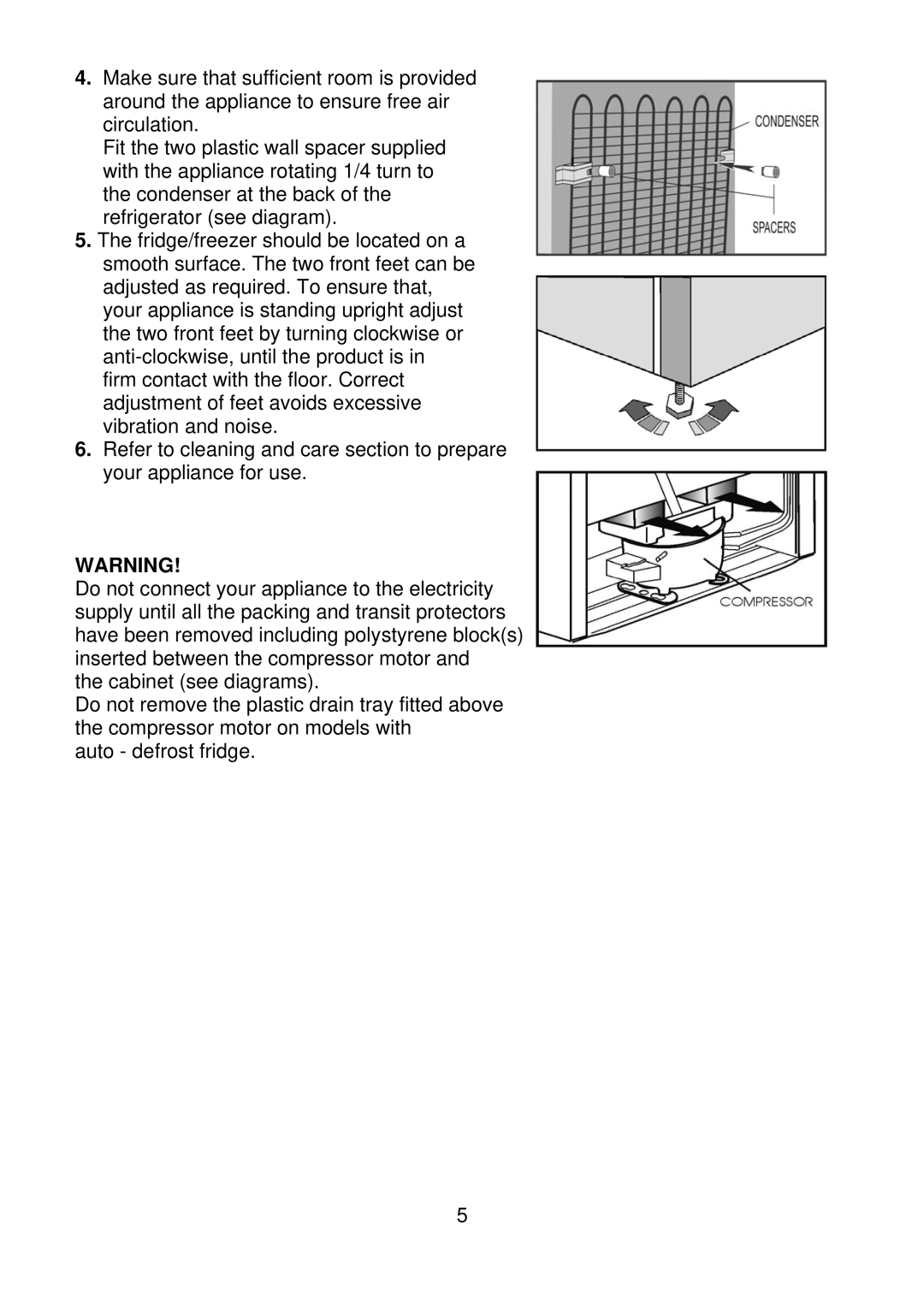 Beko CDA 540 manual 