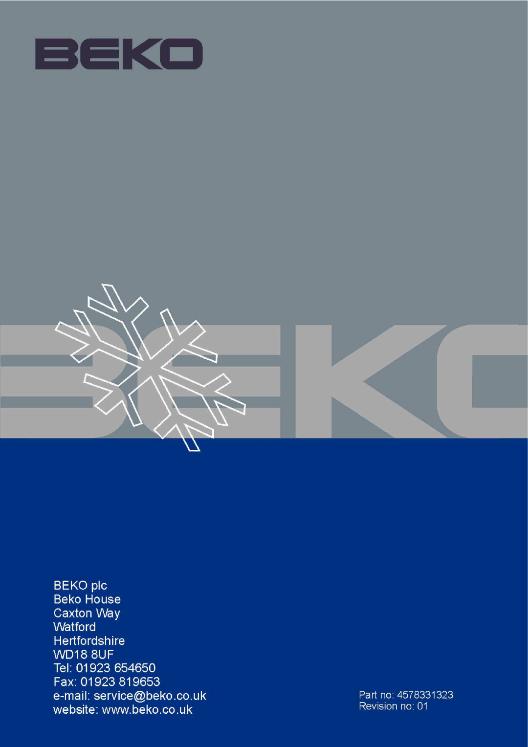 Beko CS5342APW manual 