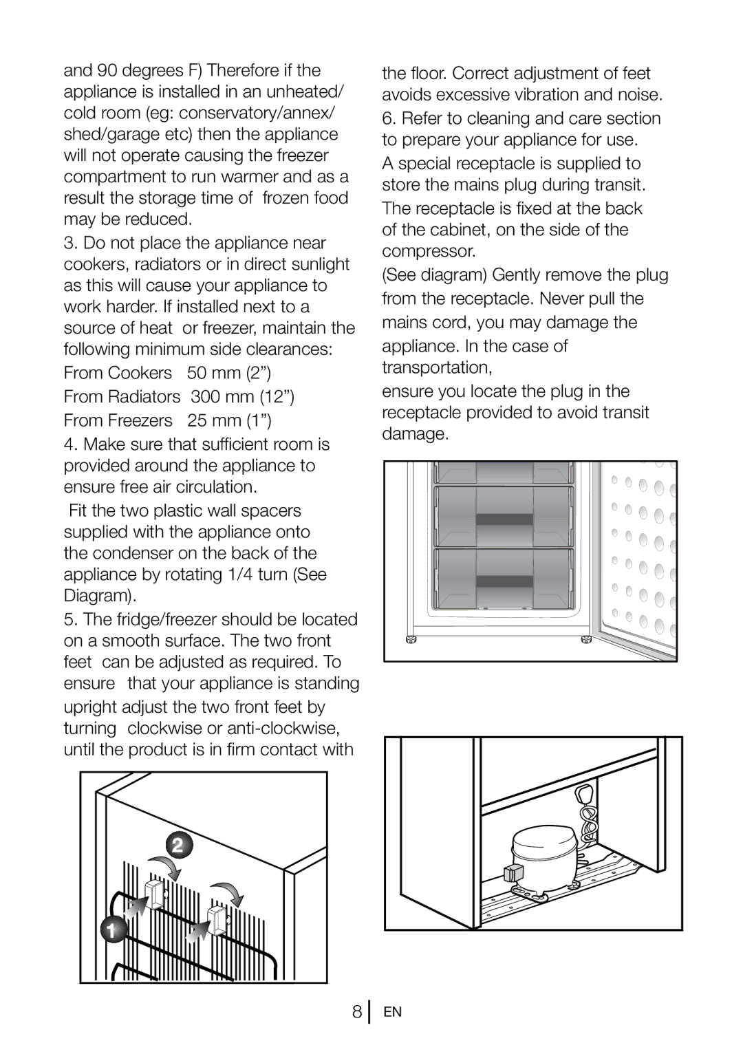 Beko CS5533APW manual 