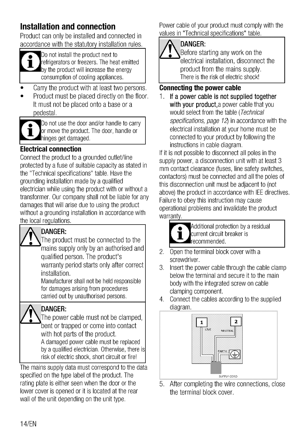 Beko CSM 89300 G manual 