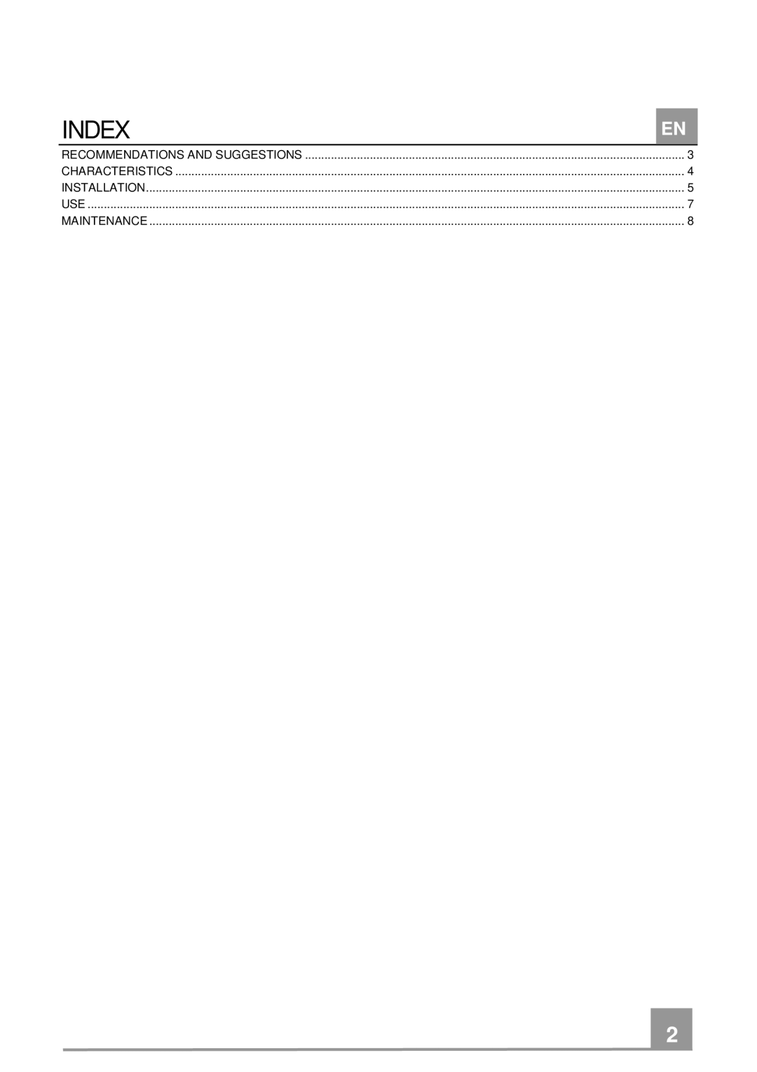 Beko CTB 6407, CTb 9407 manual Index 