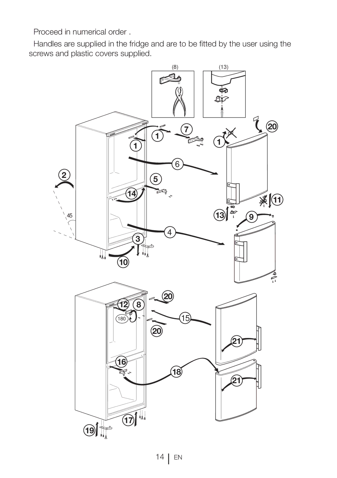 Beko CXFD 6113 W, CFD 6913 APX, CXFD 6113 S manual 813 