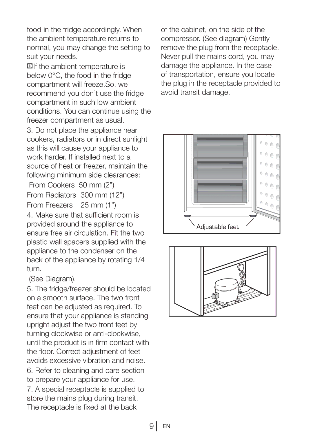 Beko CXFD 6114B manual 