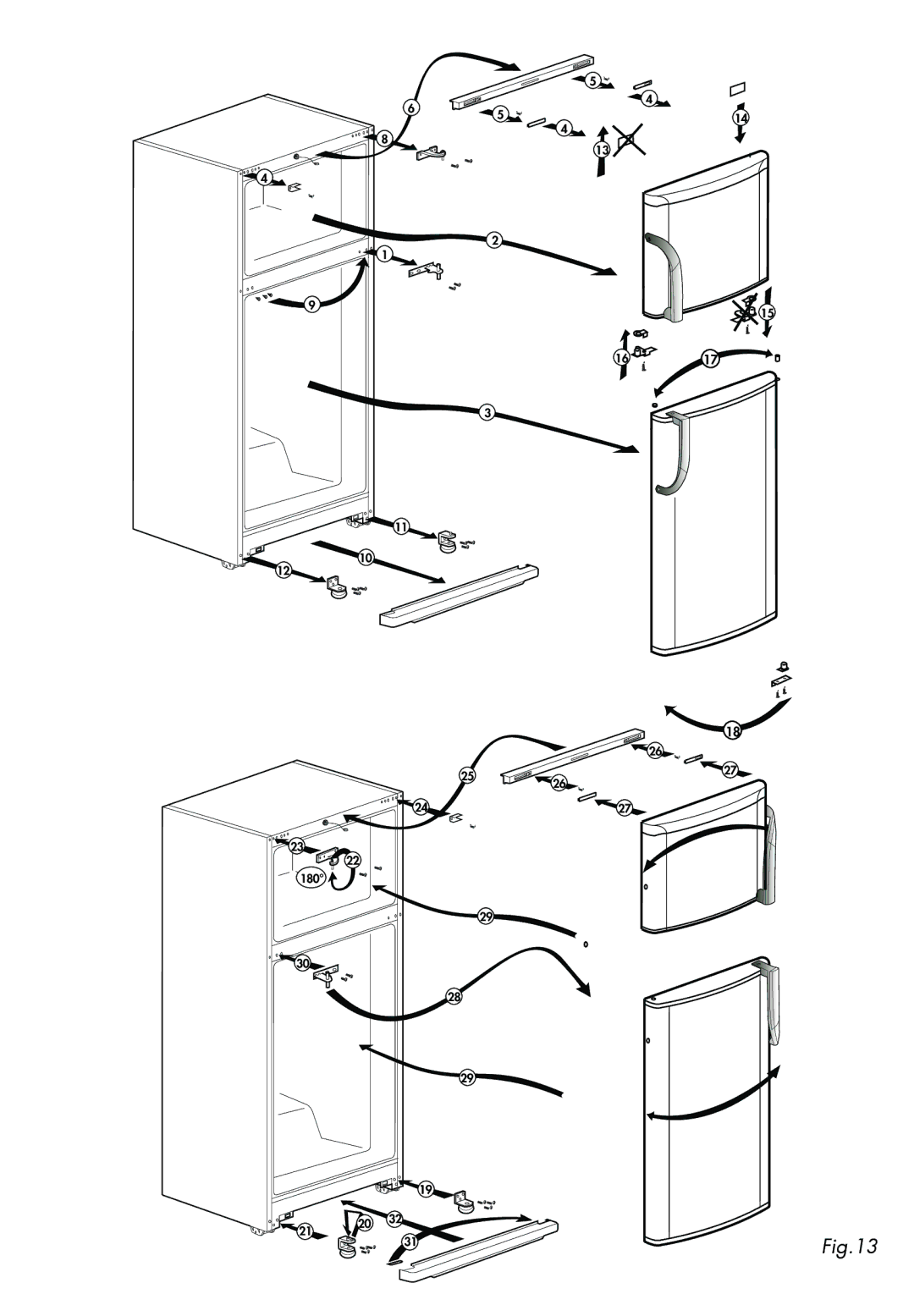 Beko D 9400 NM manual 180 