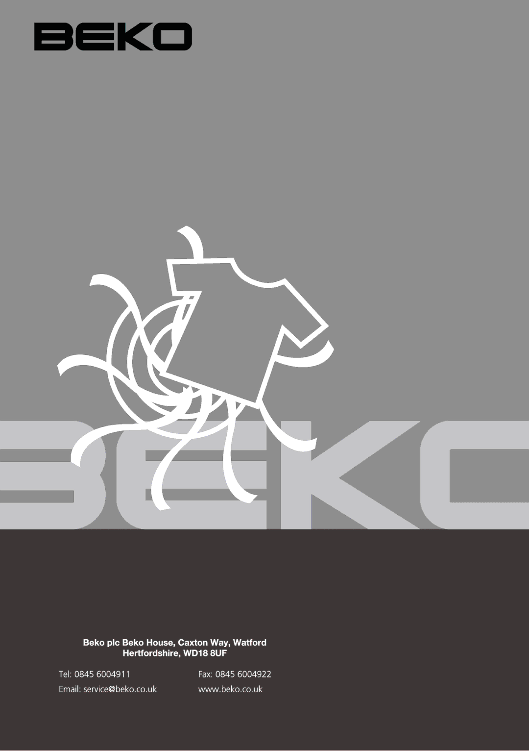 Beko DC 7100 manual 