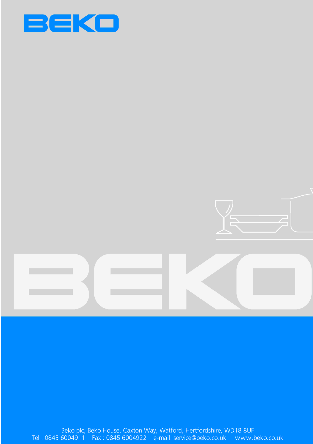 Beko DL1243 manual 