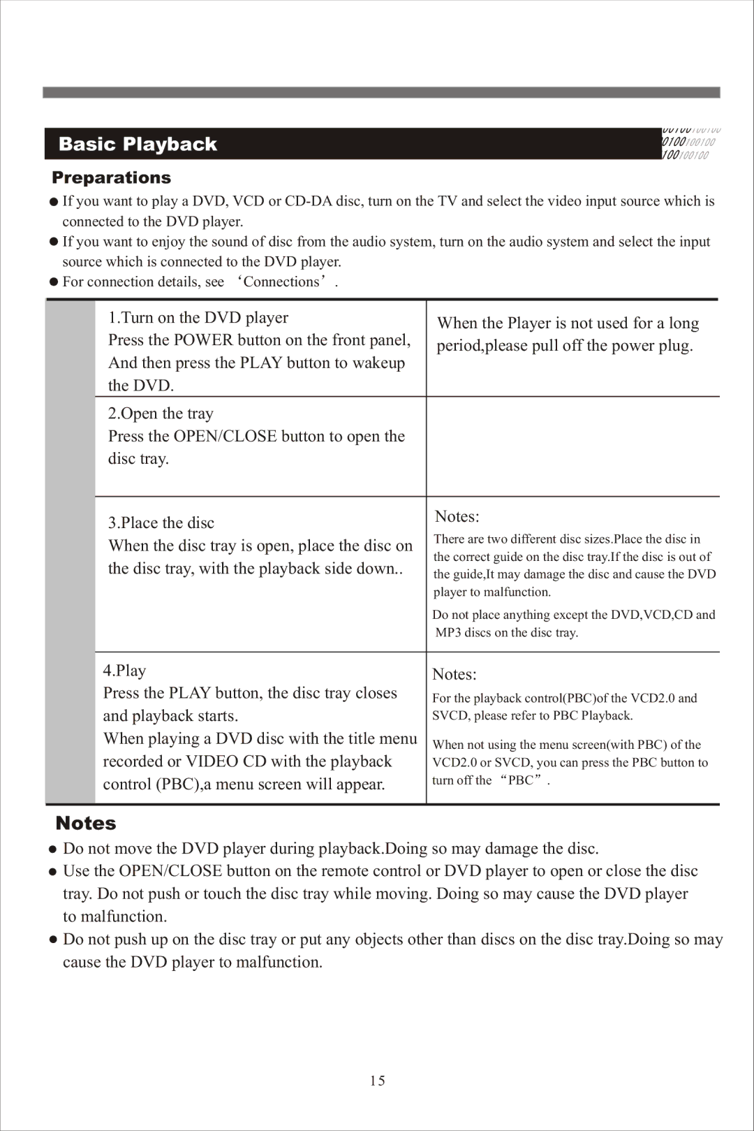 Beko DVD 2008 manual Basic Playback, Preparations 