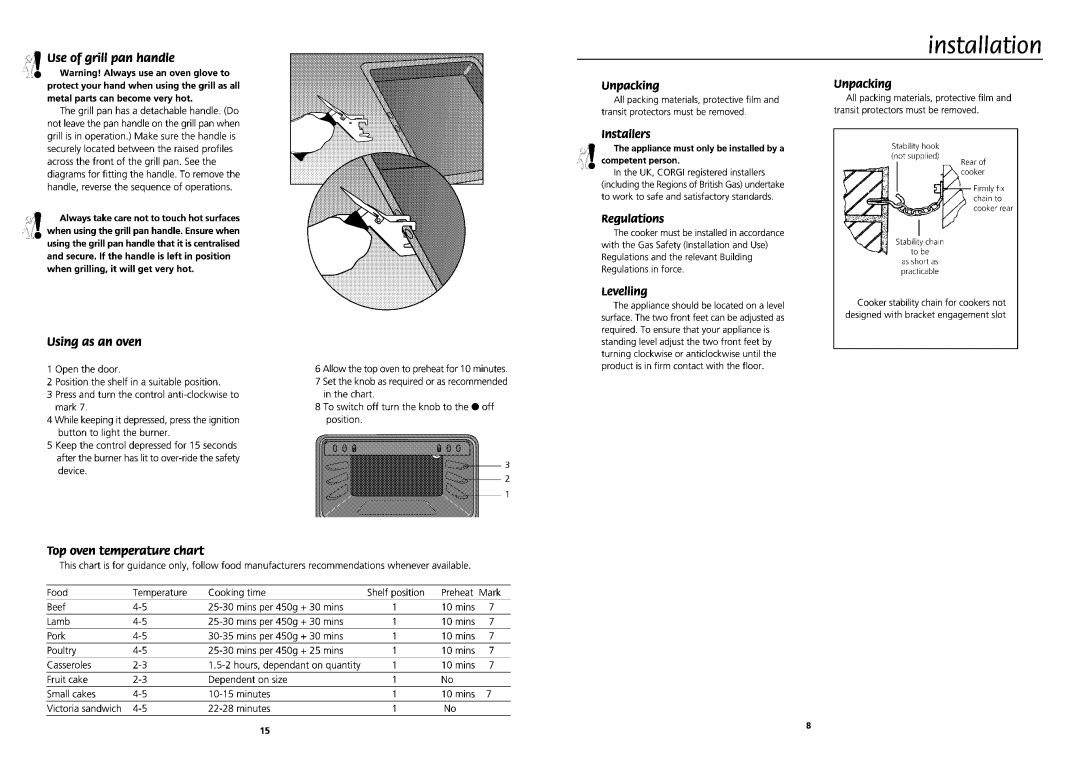 Beko DVG593 manual 