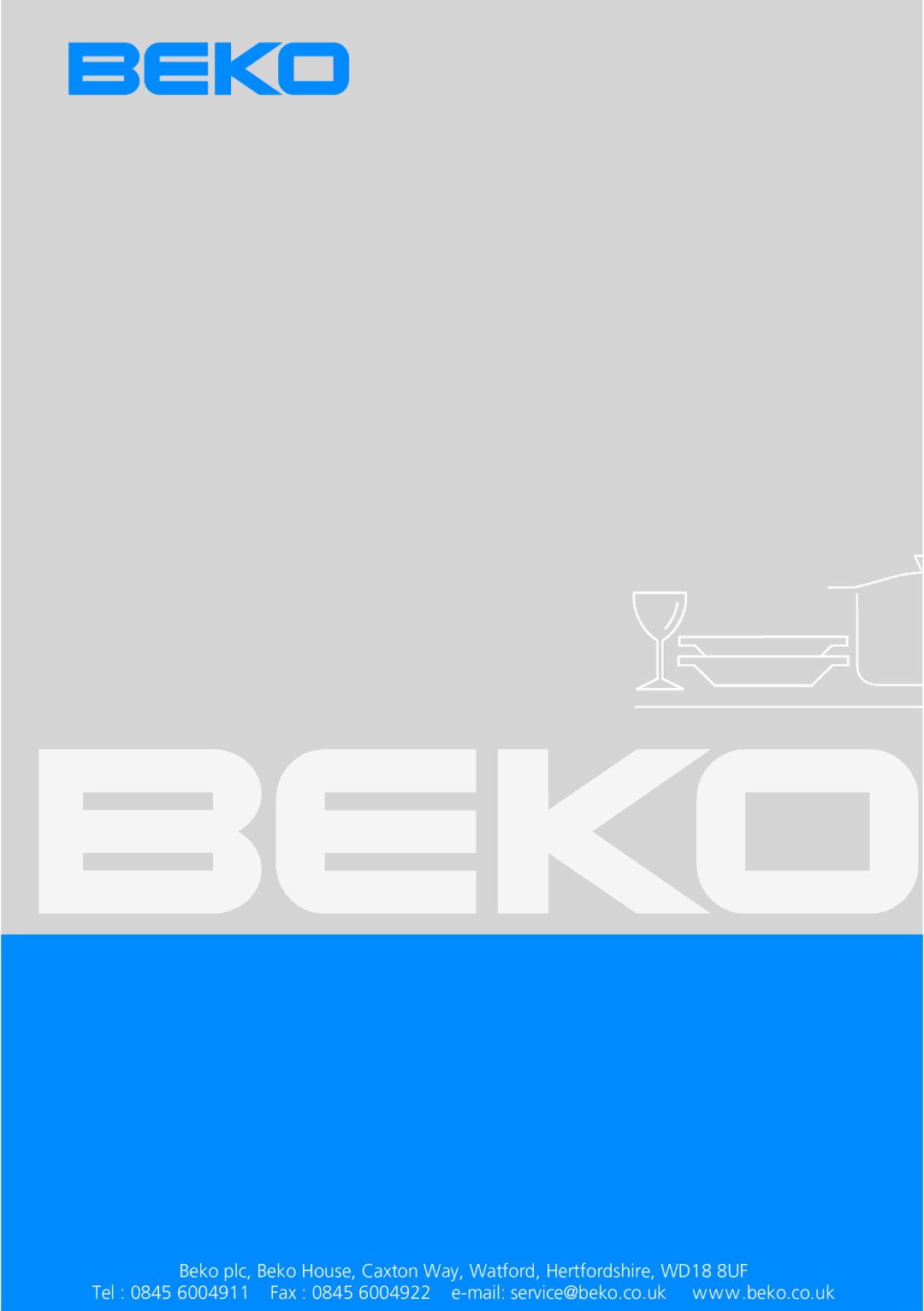 Beko DW686 manual 