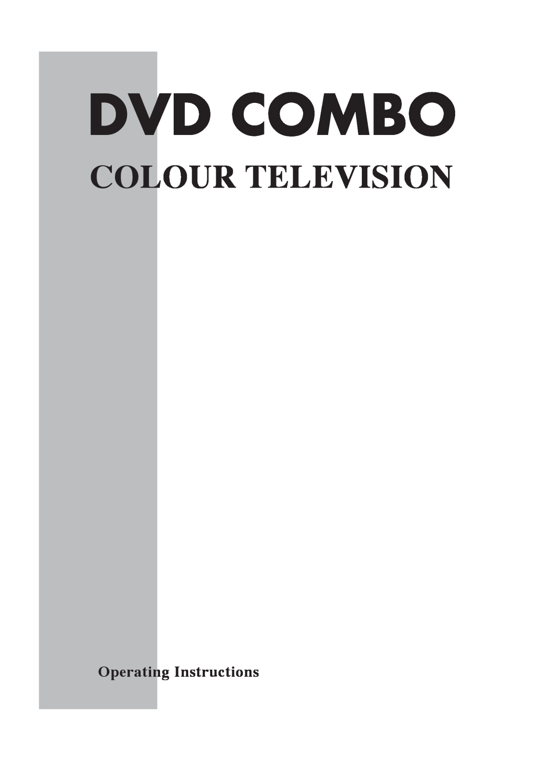 Beko E5 manual Dvd Combo, Colour Television, Operating Instructions 