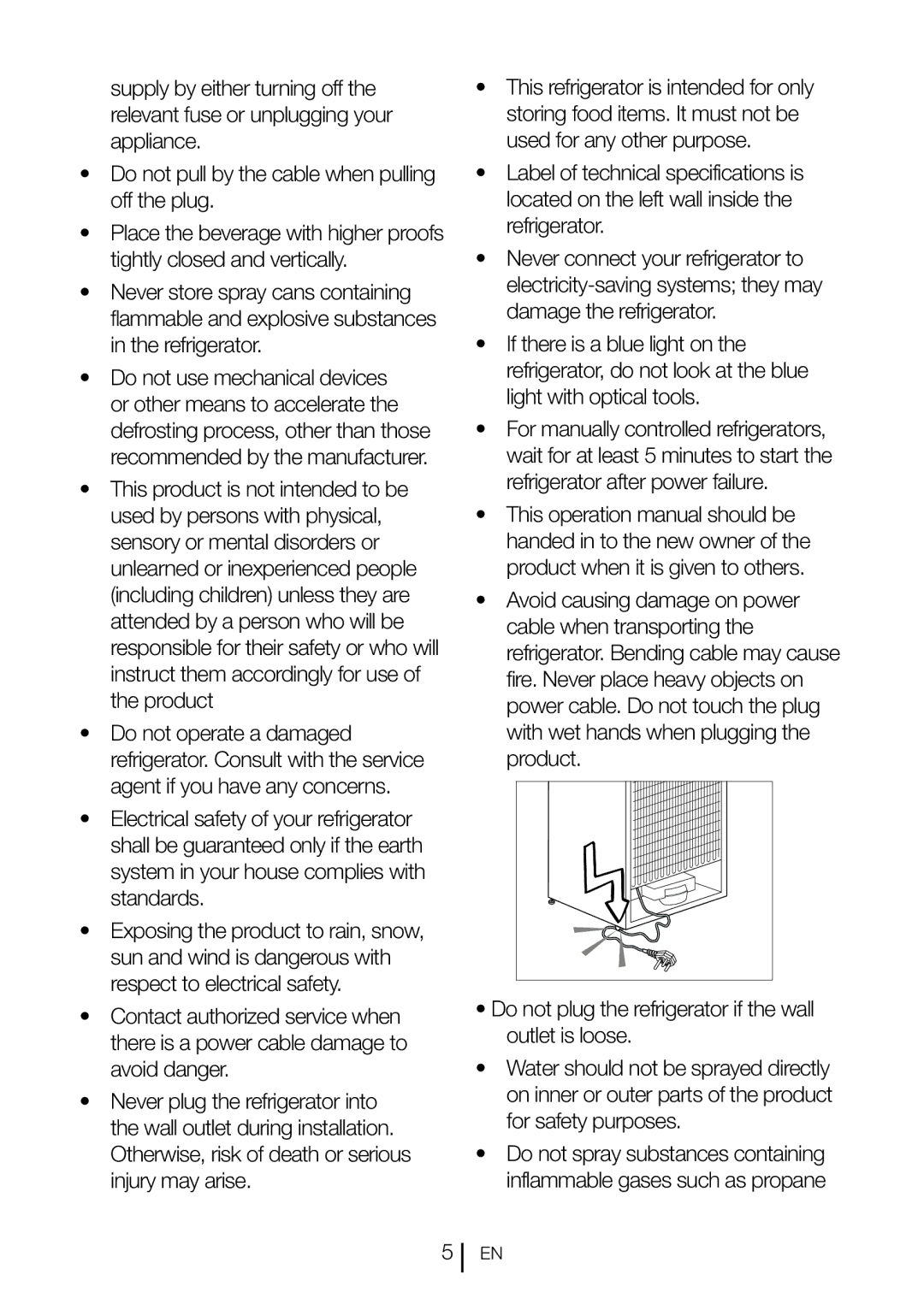 Beko FNE 1074 manual 