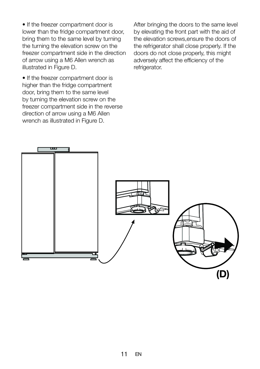 Beko GNEV021APW manual 