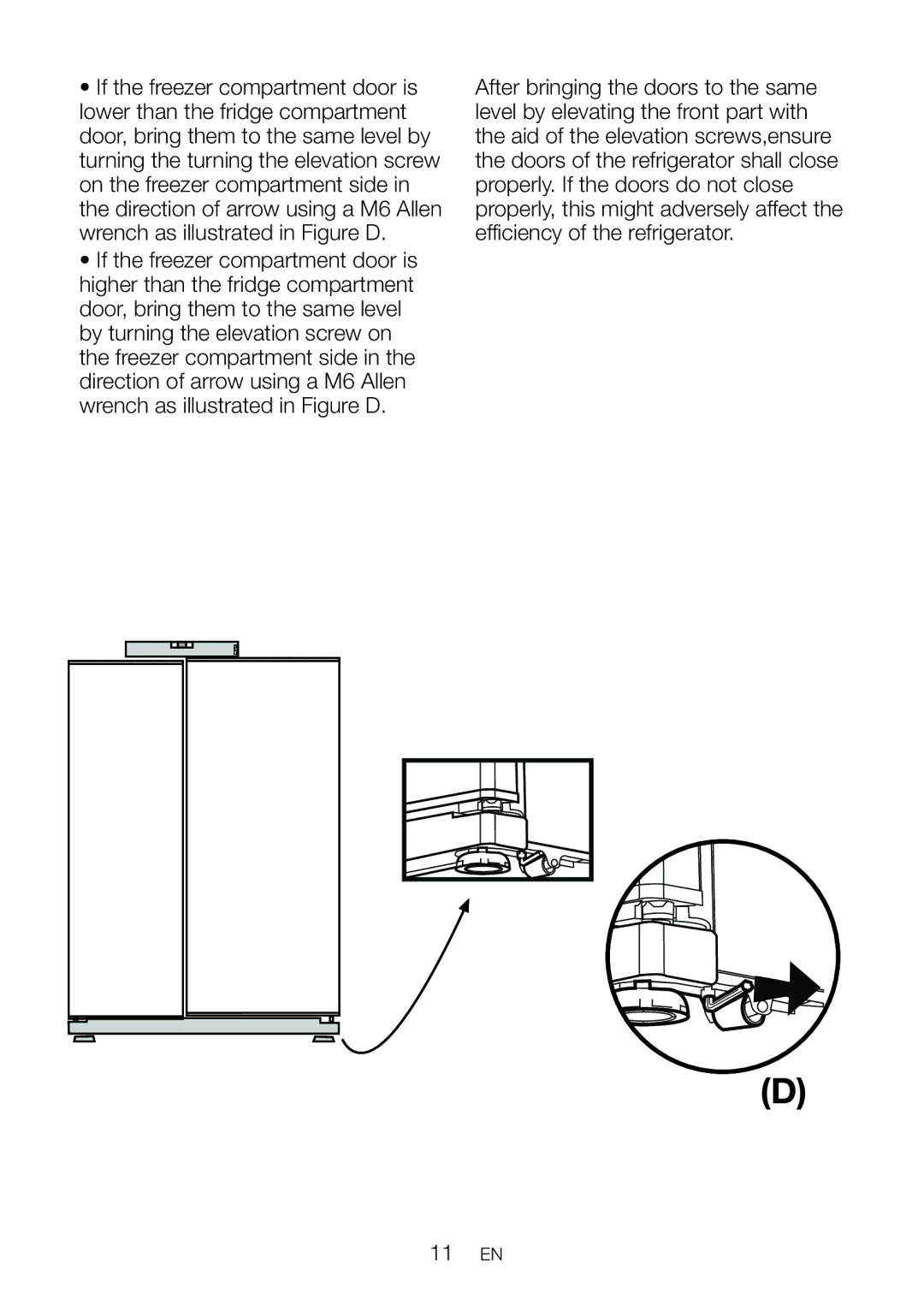 Beko GNEV120W manual 