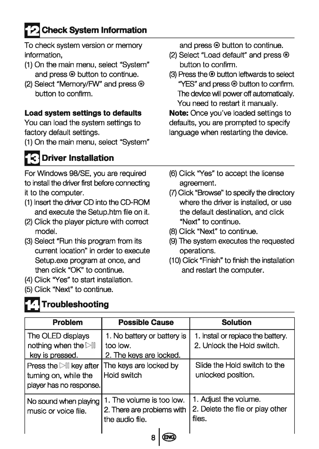 Beko MP 300 R manual 