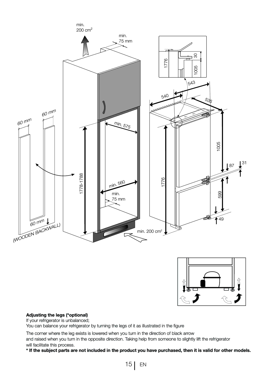 Beko QC75F manual 