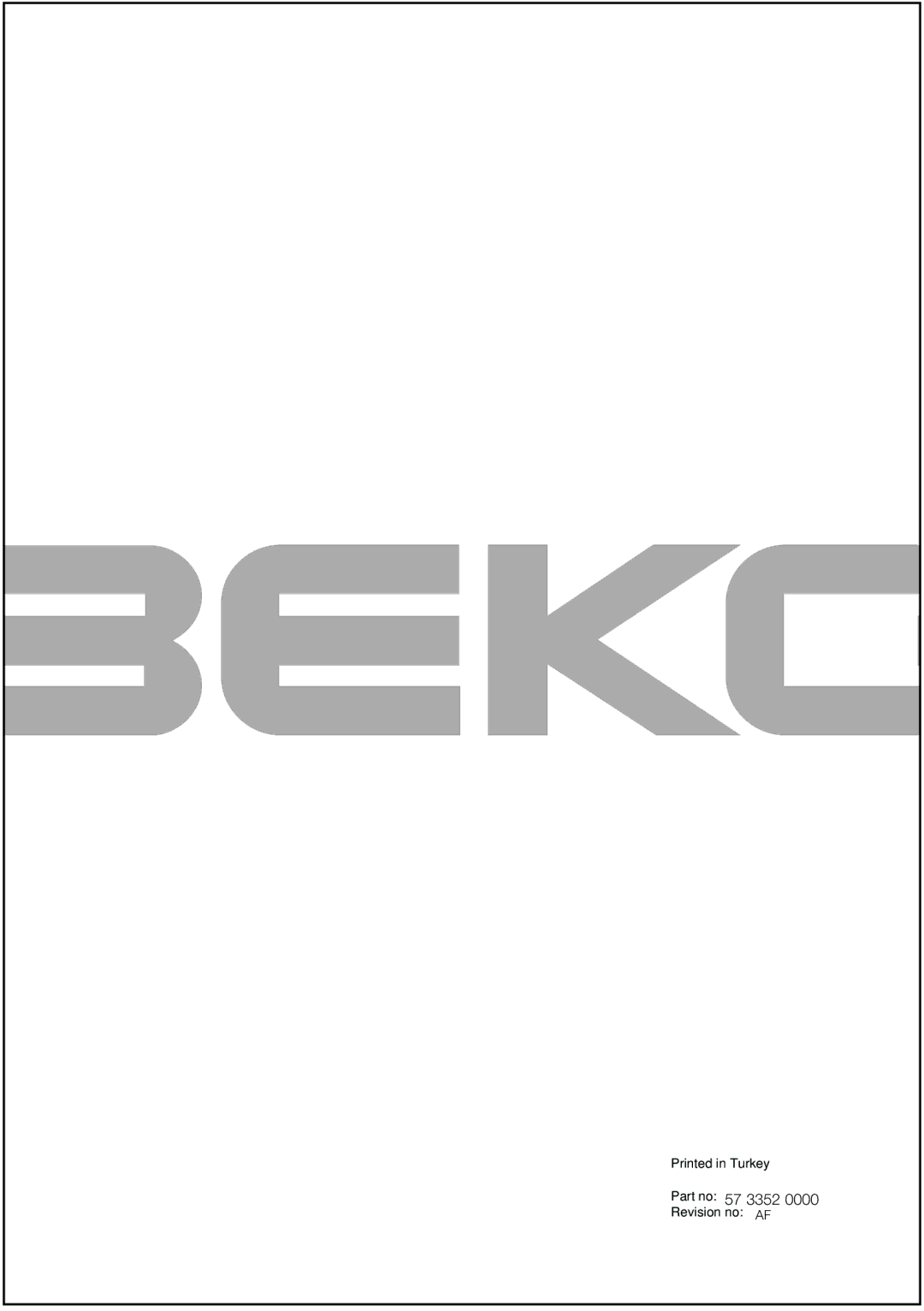 Beko QC75F manual Greenhill Crescent Watford Herts WD18 8QU 