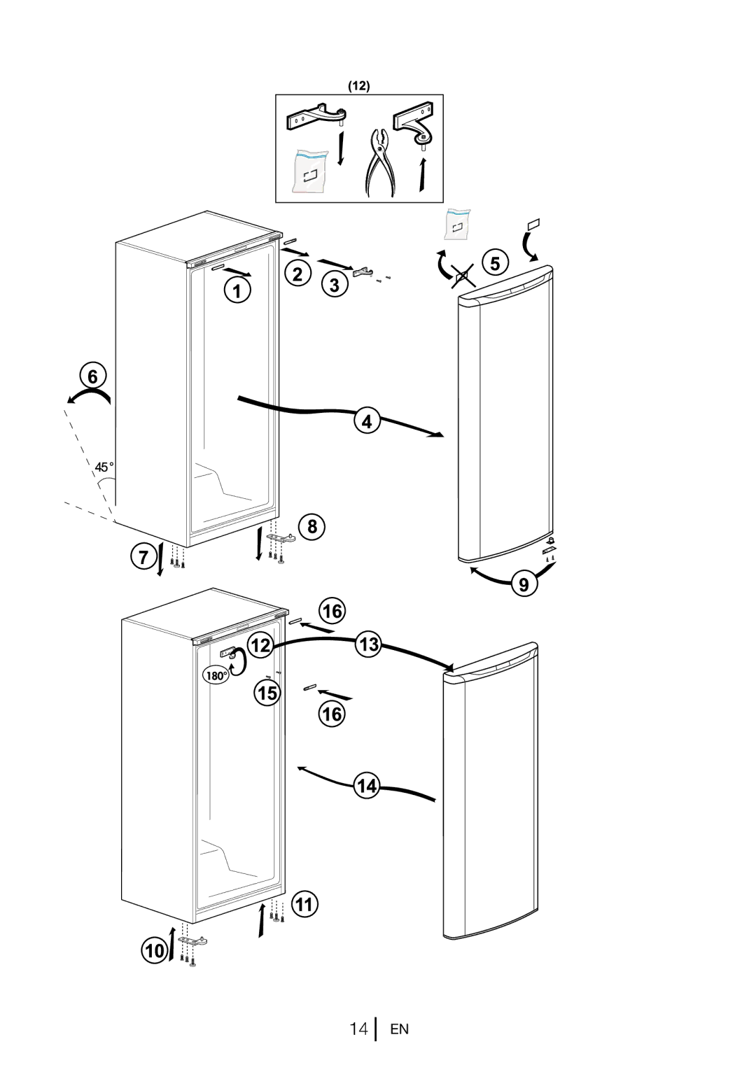 Beko TL 546 APS, TL 546 APW manual 