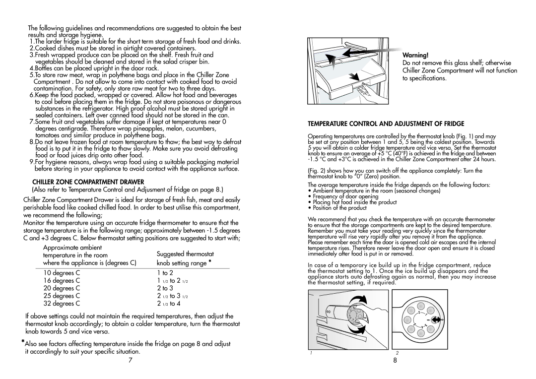 Beko TLDA 625 manual To 2 1/2 