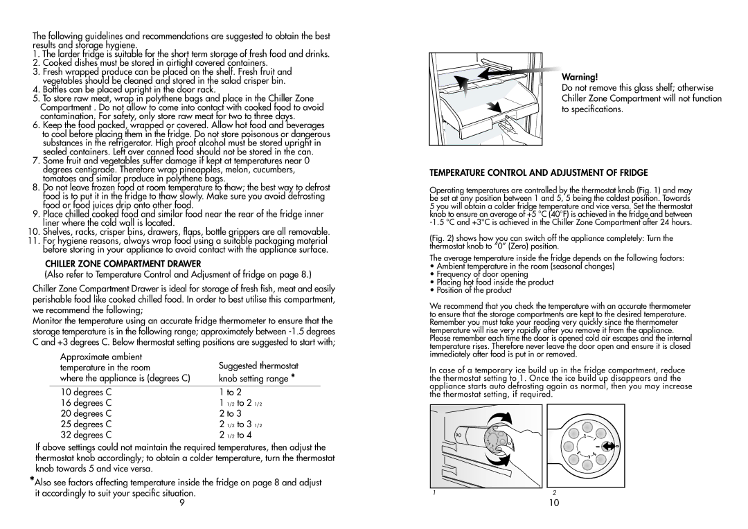 Beko TLDA 662 manual To 2 1/2 