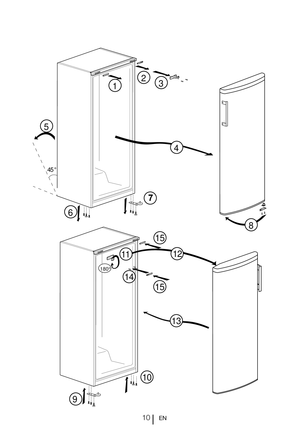 Beko TLDC 671 S, TLDC 671 W manual 180 