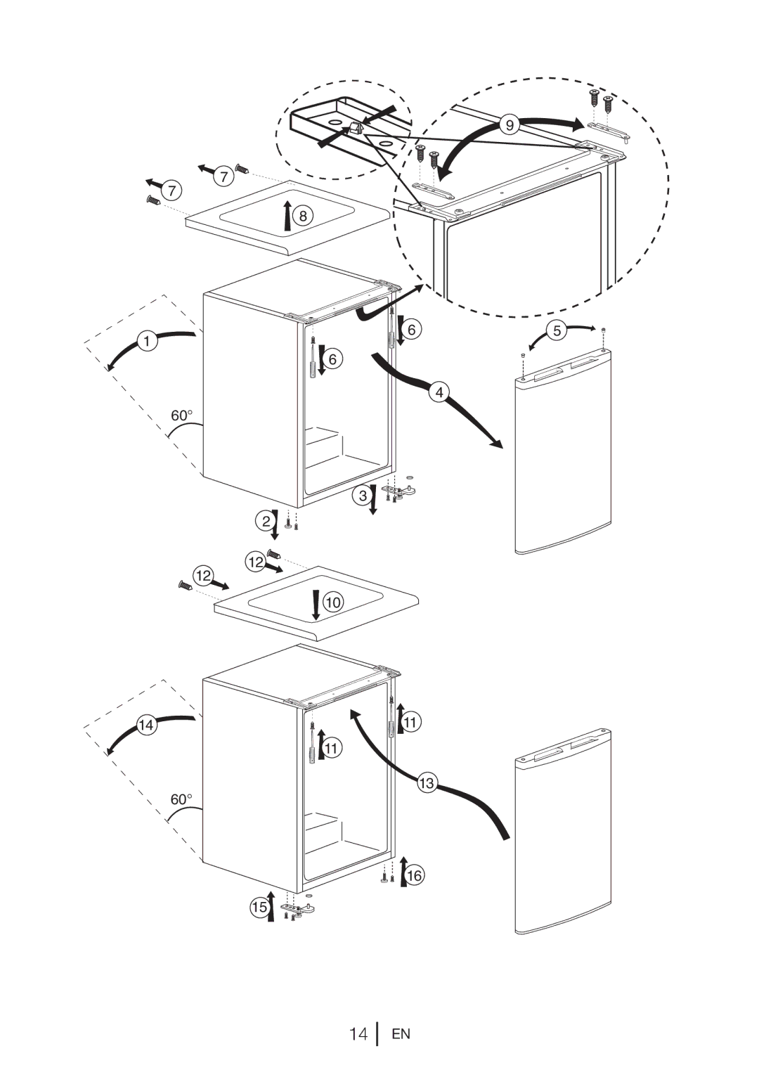 Beko TSE 1283 X manual 