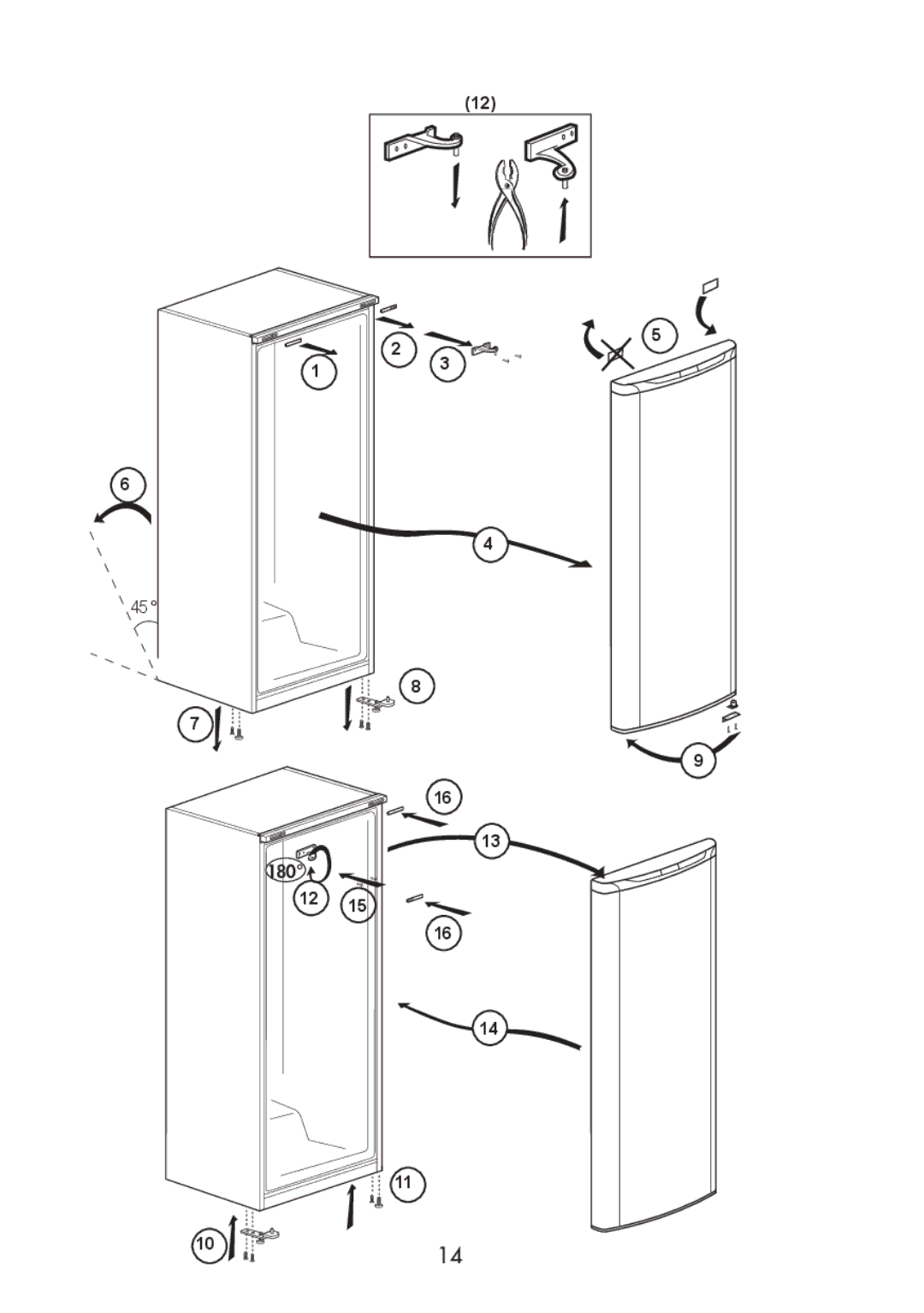 Beko TZDA 568 FW, TZDA 568 FS manual 180 