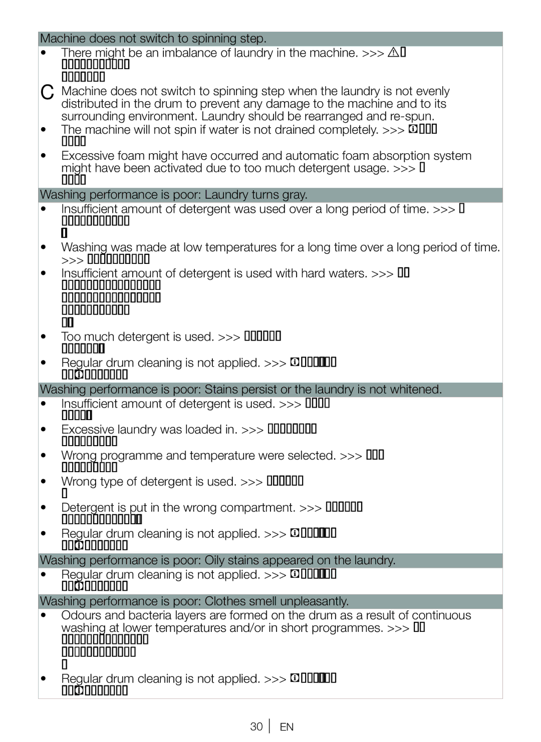 Beko WM 6111 W manual Select the proper temperature for the laundry to be washed 