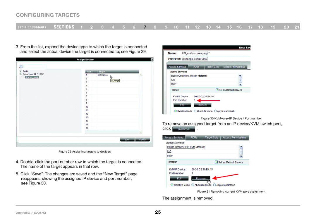 Belkin 5000HQ user manual Assignment is removed 