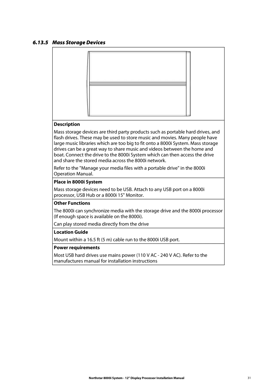 Belkin 8000I installation manual Mass Storage Devices, Other Functions 