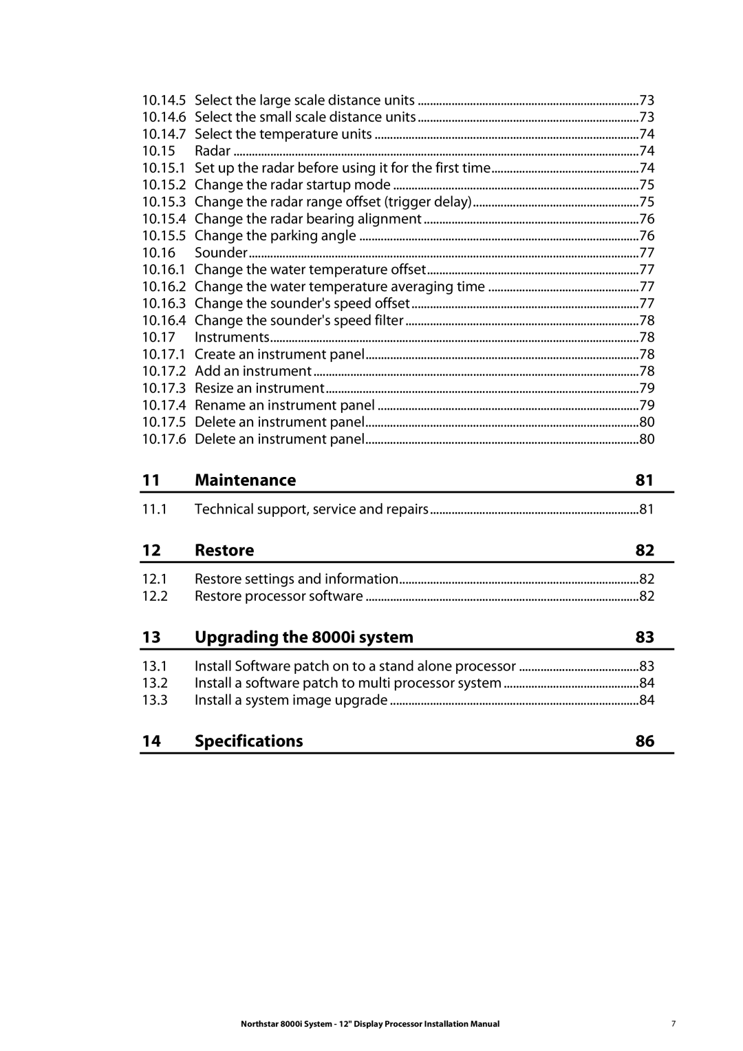 Belkin 8000I installation manual Maintenance 